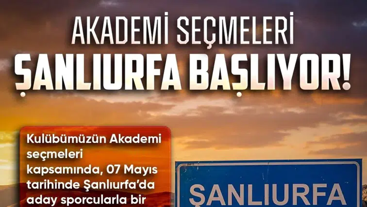 Amedspor geleceğin yıldız adaylarını Şanlıurfa'da seçecek: Tarih belli oldu