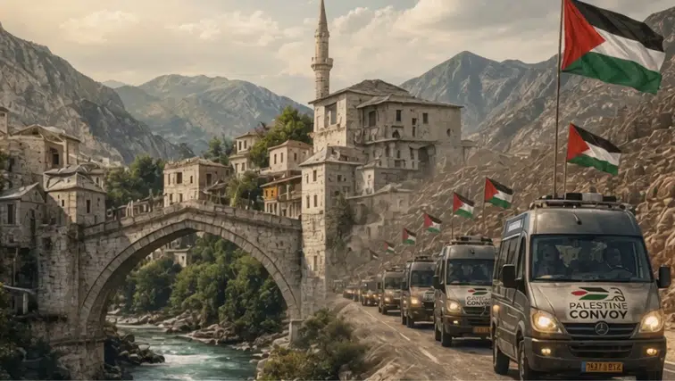 Filistin konvoyu Diyarbakır'da nerede saat kaçta karşılanacak? İşte program