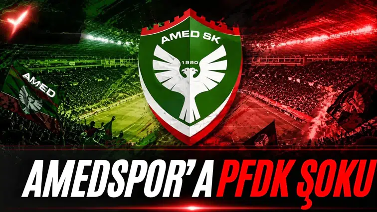 Amedspor'a şok haber: Başkan Nahit Eren ve Teknik Direktör Hasi PFDK'ya sevk edildi