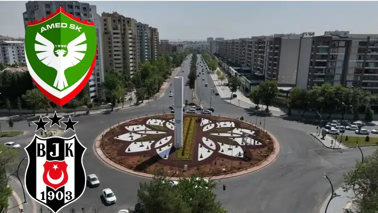 Amedspor Beşiktaş maçı öncesi Diyarbakır'da bazı yollar kapatılacak: Araçlar çekilecek