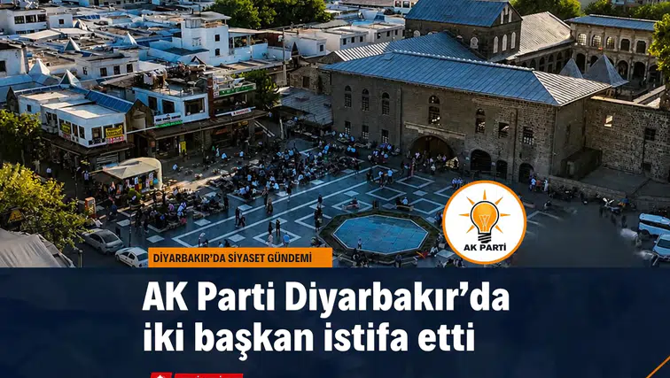 AK Parti Diyarbakır'da iki istifa birden: Dikkat çeken mesajlar