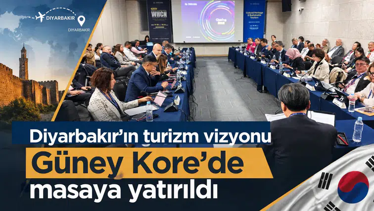 Diyarbakır'ın turizm vizyonu Güney Kore'de masaya yatırıldı