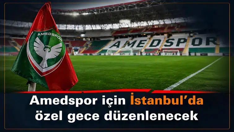 Amedspor için İstanbul'da gece düzenlenecek: Eski Başkan Aziz Elaldı duyurdu
