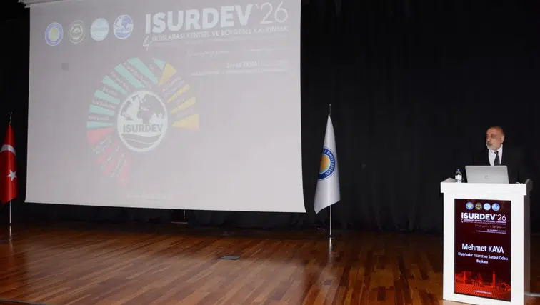 Diyarbakır'da uluslararası kalkınma zirvesi: 4. ISURDEV'26 sempozyumu başladı