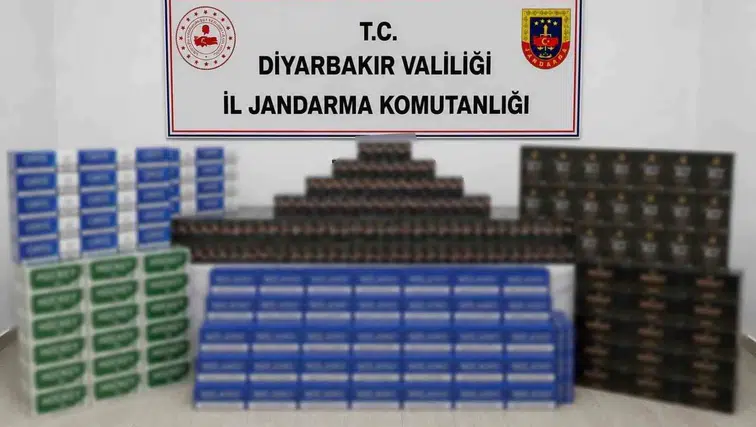 Diyarbakır genelinde jandarmadan geniş çaplı kaçakçılık operasyonu 35 şüpheliye işlem