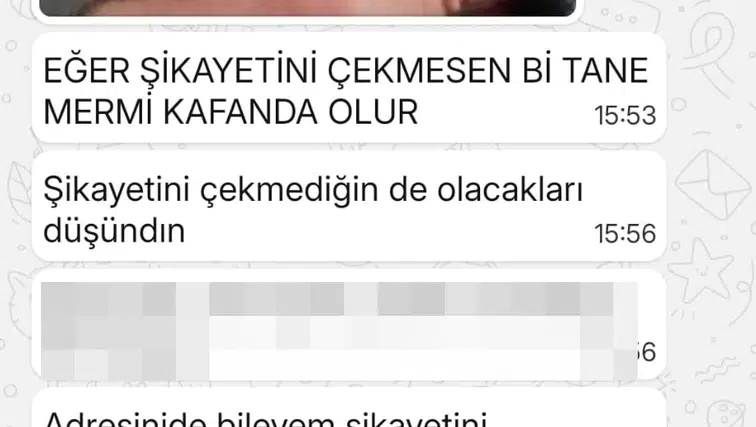 Rojin Kabaiş'in babasına siber zorbalardan silahlı tehdit Davadan vazgeç mesajı