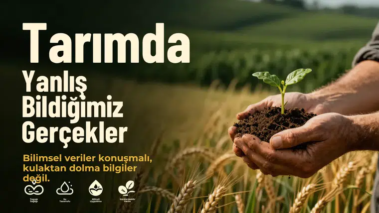 Tarımda yanlış bildiğimiz gerçekler