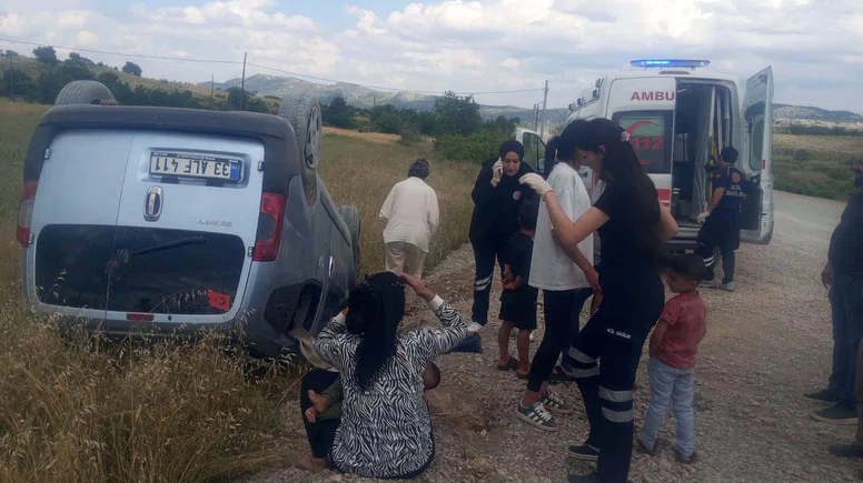 Diyarbakır Çüngüş'te trafik kazası: 4 yaralı