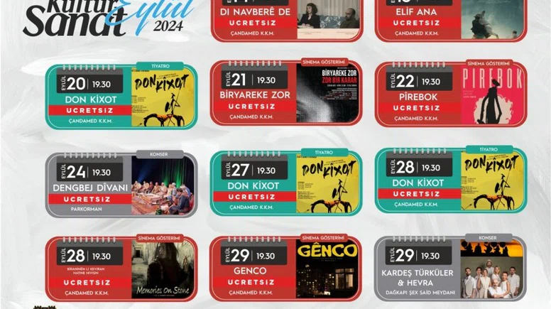 Büyükşehir Belediyesi ücretsiz sinema ve tiyatro gösterimleri düzenliyor