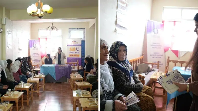 Diyarbakır hani’de kadınlar bir araya geldi
