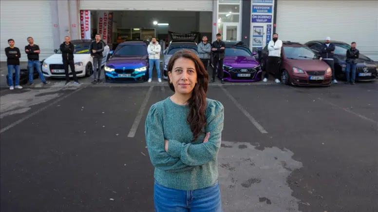 Diyarbakır’da modifiye tutkunları kadın önderliğinde bir araya geldi