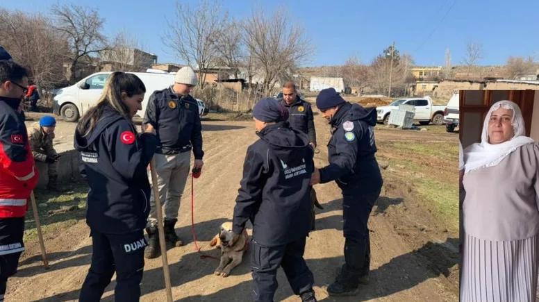 Diyarbakır'da 379 kişi  dronlar ve kadavra köpekleriyle kayıp kadını arıyor!