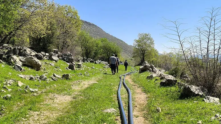 Diyarbakır'ın iki ilçesinde içme suyu hatları yenilendi