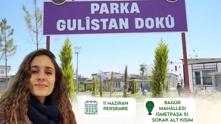Gülistan Doku'nun ismi Diyarbakır'da ölümsüzleşiyor: 11 Haziran'da açılış var