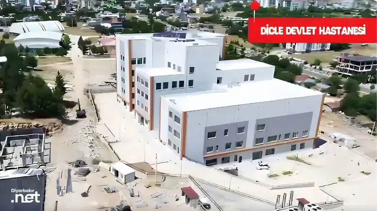 Diyarbakır'a bir modern hastane daha geliyor: İnşaatı bitti, yakında açılacak