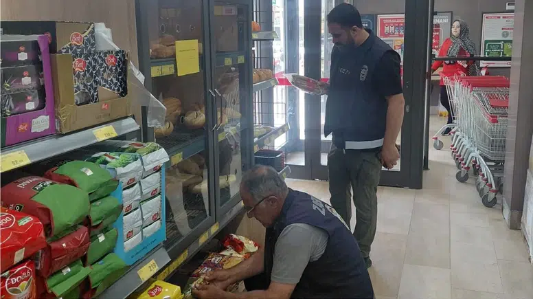 Diyarbakır'da zabıta iş başında: Marketlerde son kullanma tarihi kontrolü yapıldı