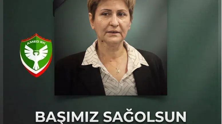 Amedspor'un İstişare Kurulu üyesiydi: Kulüp taziye mesajı yayımladı