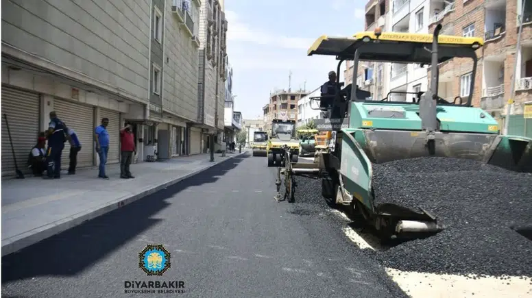 Diyarbakır Bismil'de 2 bin 700 tonluk müdahale: Ulaşım konforu arttı