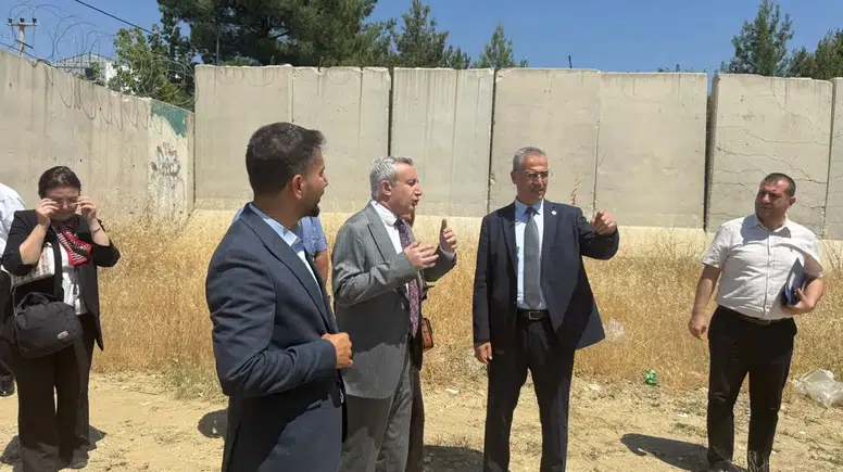 Diyarbakır'ın ilçesine hastane ve Aile Sağlığı Merkezi geliyor: Yerinde inceleme yapıldı
