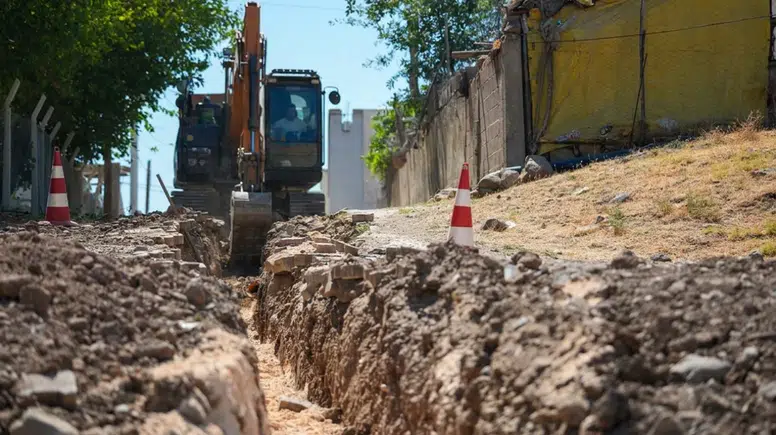 Diyarbakır'da 15 yıllık su sorunu tarih oluyor: Eski hat tamamen yenileniyor