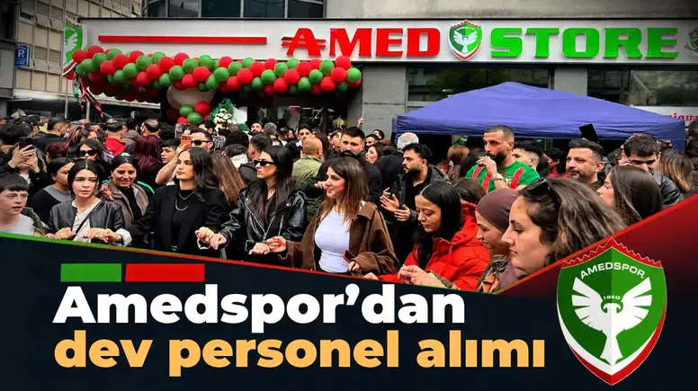 Amedspor'dan dikkat çeken hamle: Store kadrosuna çok sayıda personel alınacak