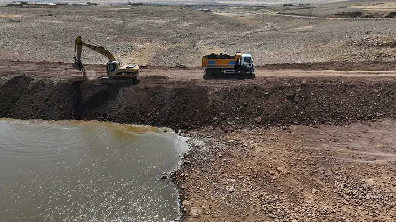 Diyarbakır göletler yeniden hayat buluyor: 50 bin hayvan ve 250 dekar arazi suya kavuşuyor