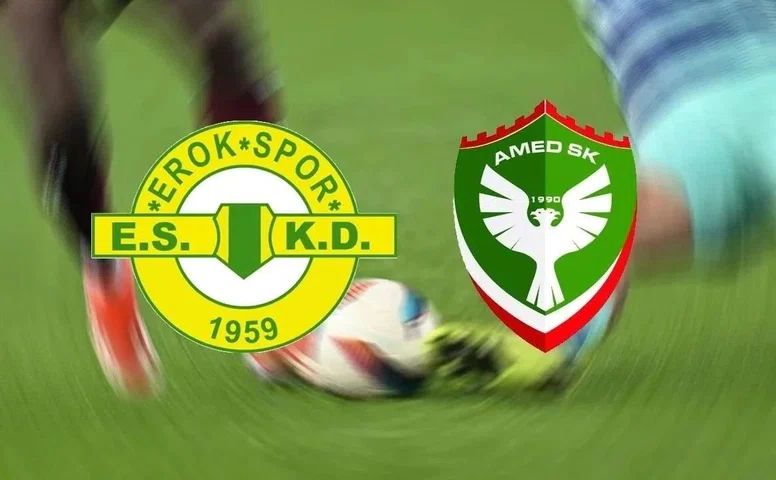 Esenler Erokspor Amedspor maçı ilk 11'leri açıklandı: İşte kadrolar