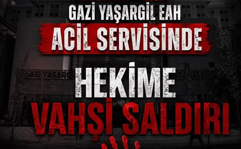 Diyarbakır Gazi Yaşargil Hastanesi’nde asistan hekime hasta yakınlarından saldırı