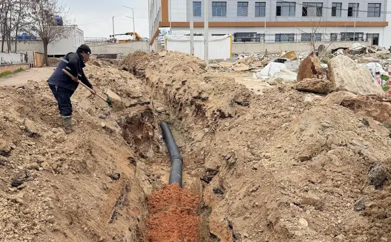 Dicle Devlet Hastanesi için yeni adım atıldı: Altyapı tamamlanıyor