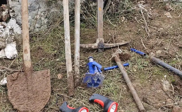 Diyarbakır’da define operasyonu: 5 kişi suçüstü yakalandı