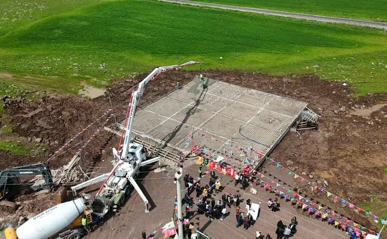 Diyarbakır'da günde 1500 kişiye hizmet verecek sosyal tesis yola çıktı