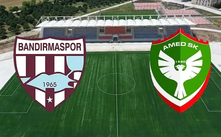 Bandırmaspor Amedspor maçı hangi kanalda ne zaman saat kaçta?