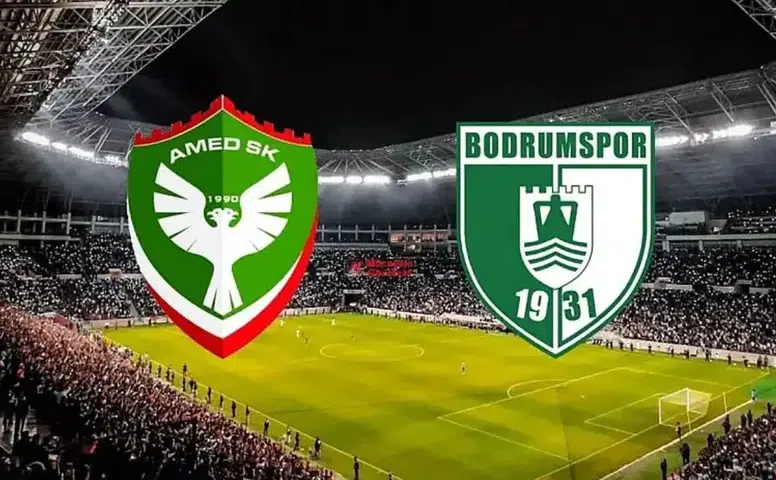Amedspor Bodrum FK maçı hangi kanalda ne zaman saat kaçta?