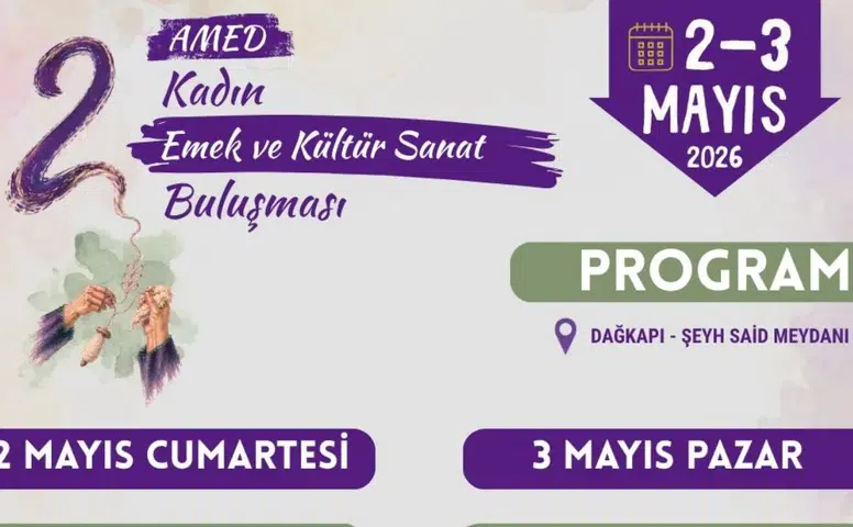 Diyarbakır'da 2. Amed Kadın, Emek ve Kültür-Sanat Buluşması başlıyor: Üretim ve sanat iç içe