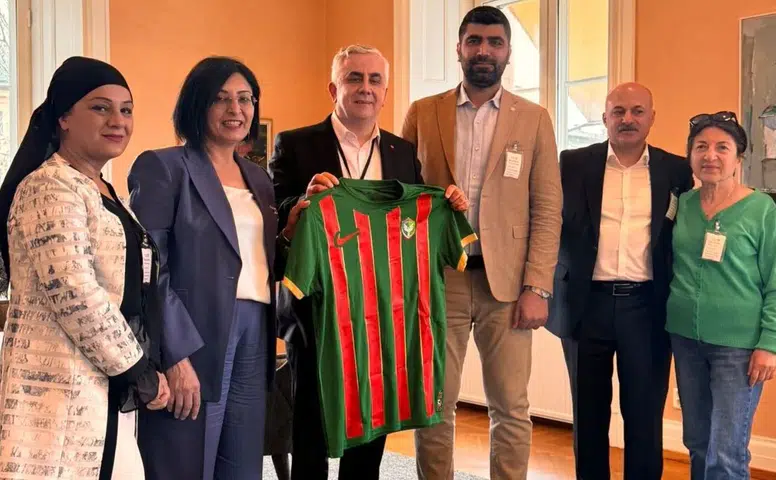 Diyarbakırlı belediyeden İsveç çıkarması: Önemli ziyaretlerde bulundular