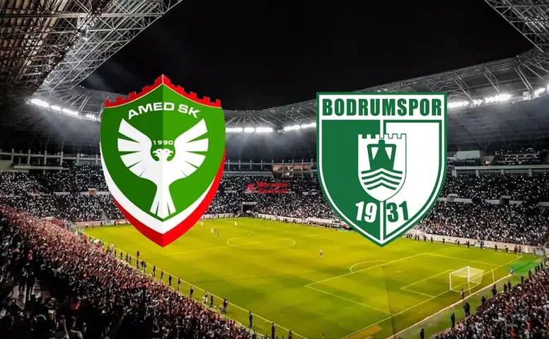 Amedspor Bodrum FK maçının canlı yayın bilgisi netleşti: İşte o kanal