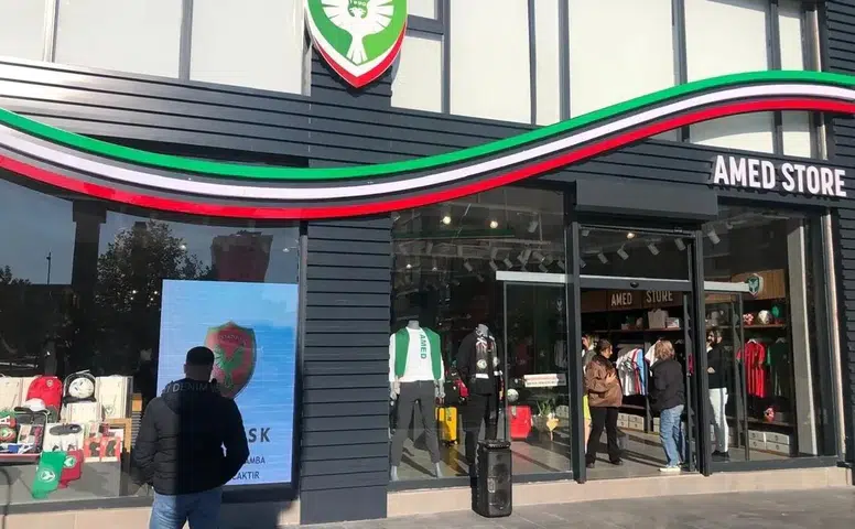 Amedspor Avrupa'ya tabelayı astı: İşte Amed Store'un yeni adresi
