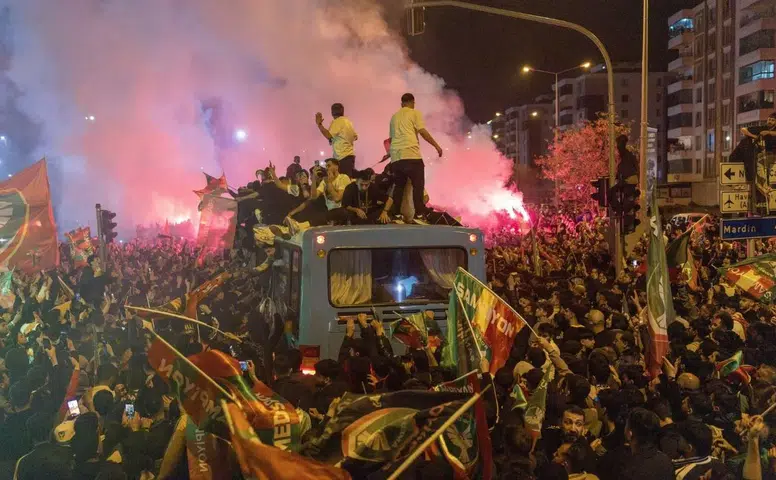 Amedspor'un kutlamalarında kesilen fahiş cezalar TBMM gündeminde: İptal edilsin