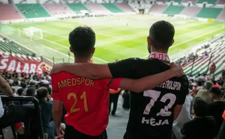 Gerilim bitti: Amedspor ile Batman Petrolspor kardeşliği pekiştirdi