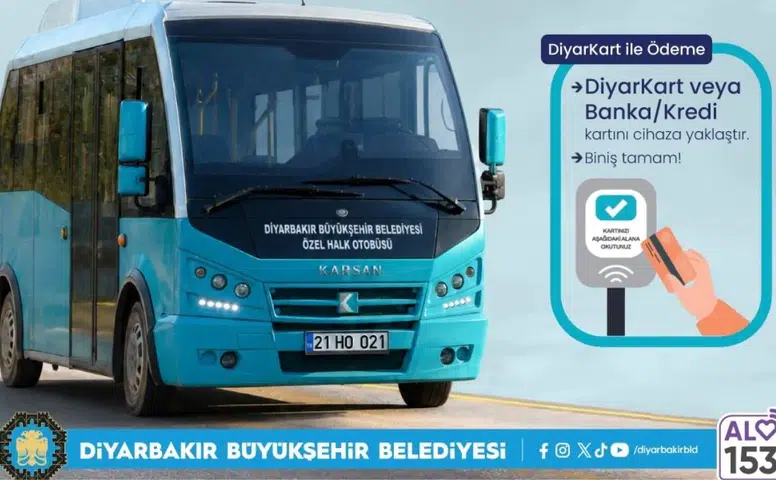 Diyarbakır'da 1 Haziran'da yeni dönem başlıyor: Nakit para geçerli olmayacak