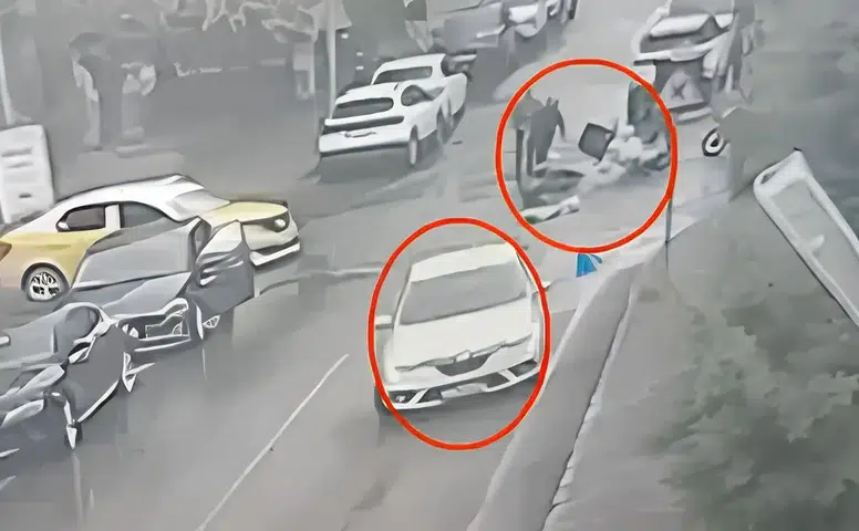 Diyarbakır'da otomobil ile motosiklet çarpıştı: Kaza ucuz atlatıldı