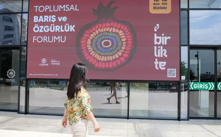 Diyarbakır’da anlamlı etkinlik: Toplumsal Barış ve Özgürlük Forumu yarın başlıyor