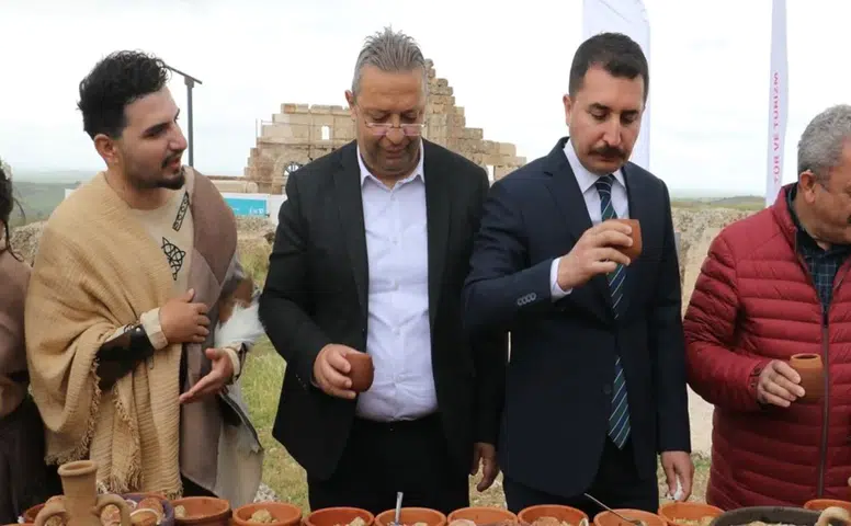 Roma dönemi mutfağı Diyarbakır'da Zerzevan Kalesi'nde yeniden canlandı