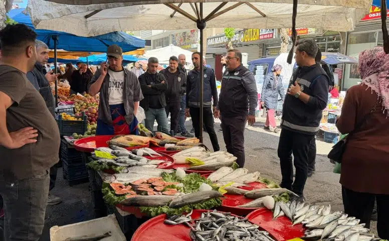 Diyarbakır’da yasak dönemde balık satışına denetim: İdari para cezası kesildi