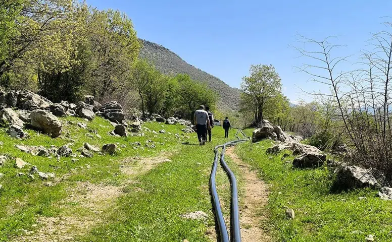 Diyarbakır'ın iki ilçesinde içme suyu hatları yenilendi