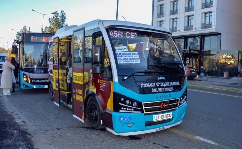 Diyarbakır'da toplu ulaşımda 1 Haziran'dan itibaren tarihi değişim yaşanacak
