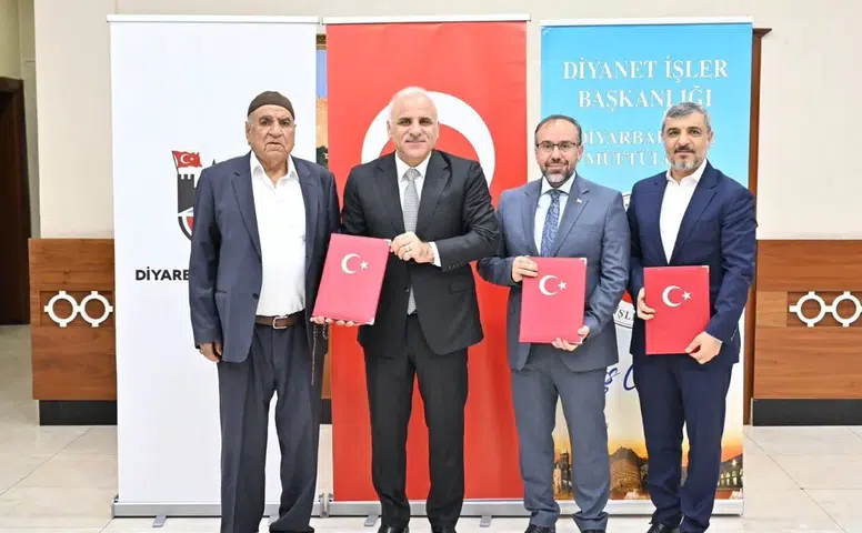 Diyarbakır Valiliği'nde yeni cami yapımı için protokol imzalandı: Adresi belli oldu