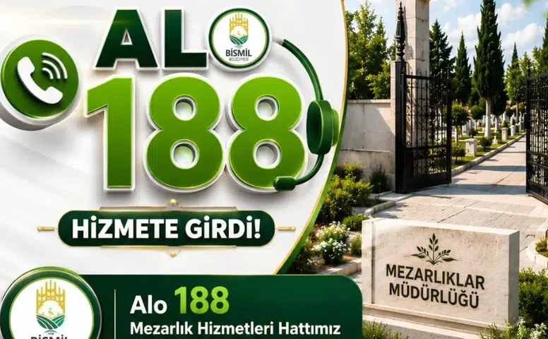 Diyarbakır'da Alo 188 hattı devreye girdi: Belediyeden acıyı hafifleten hizmet