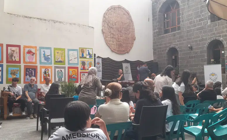 Dicle Kültür Sanat Evi’nde çocukların eserleri sergilendi