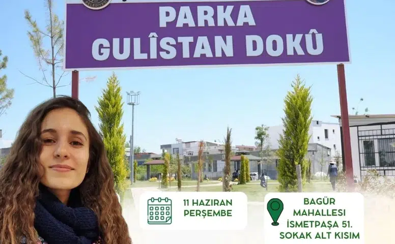Gülistan Doku'nun ismi Diyarbakır'da ölümsüzleşiyor: 11 Haziran'da açılış var